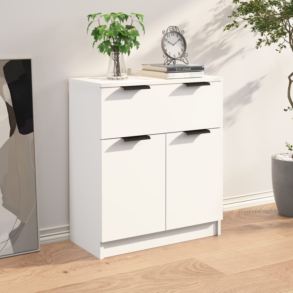 vidaXL Sideboard Weiß 60x30x70 cm Holzwerkstoff