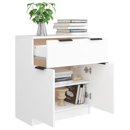 vidaXL Sideboard Weiß 60x30x70 cm Holzwerkstoff