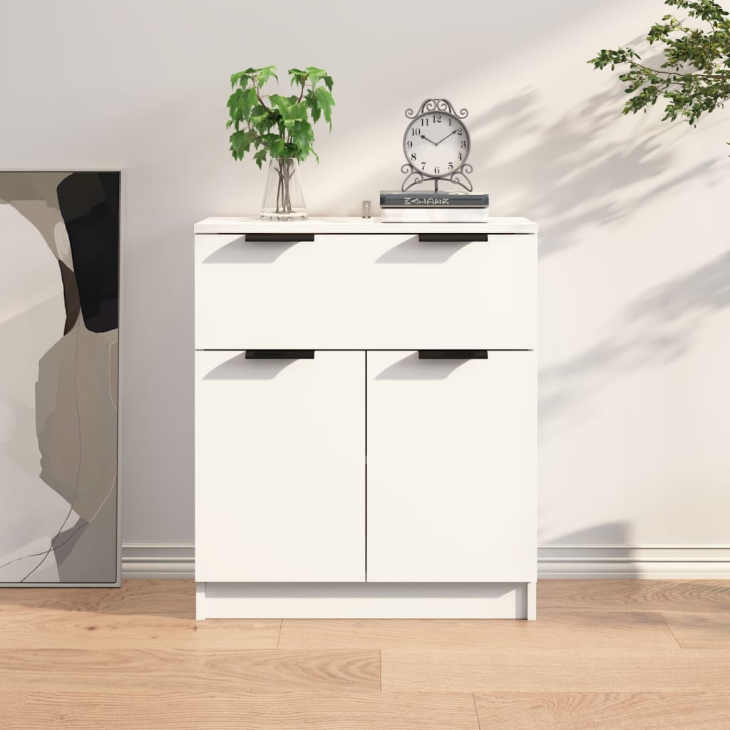 vidaXL Sideboard Weiß 60x30x70 cm Holzwerkstoff