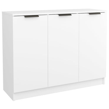 vidaXL Buffet blanc 90,5x30x70 cm Aggloméré