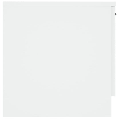 vidaXL Tables de chevet 2 pcs Blanc 40x39x40 cm