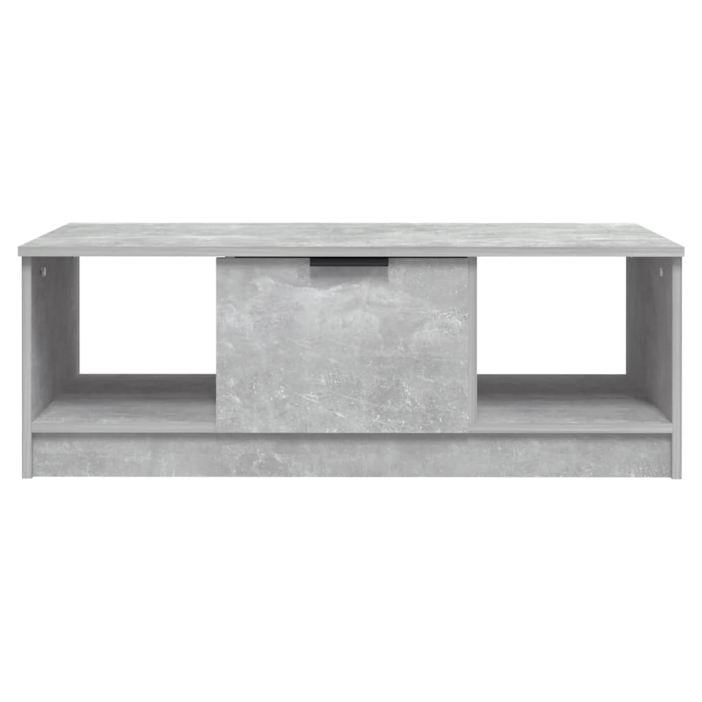 vidaXL Couchtisch Betongrau 102x50x36 cm Holzwerkstoff