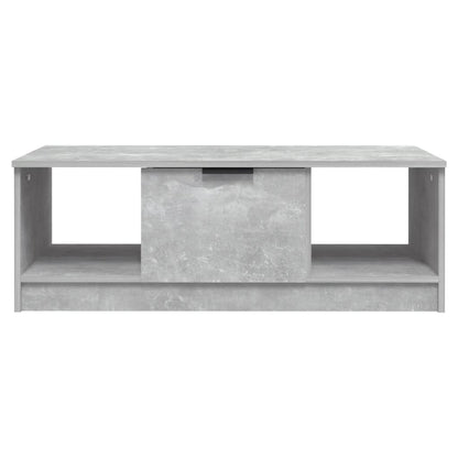 vidaXL Couchtisch Betongrau 102x50x36 cm Holzwerkstoff