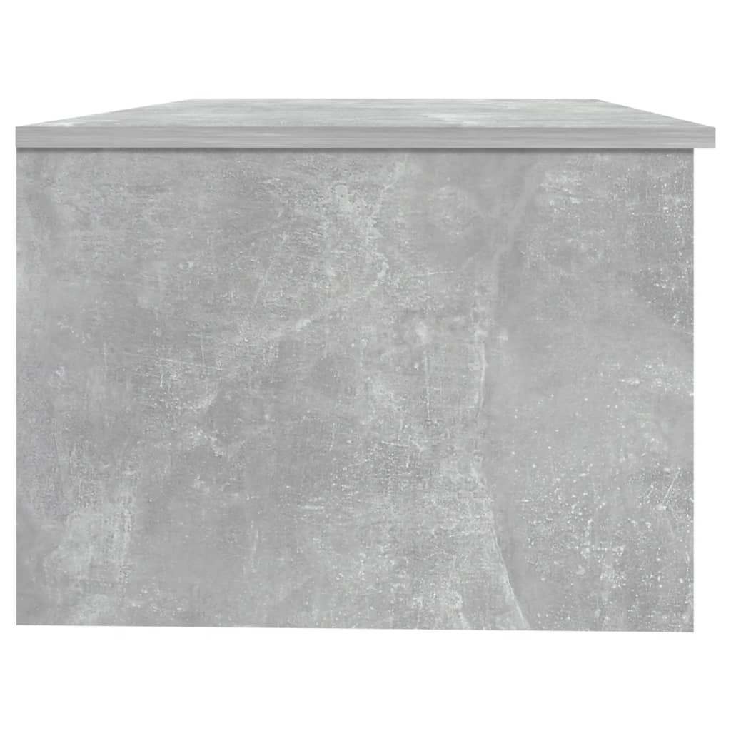 vidaXL Couchtisch Betongrau 102x50x36 cm Holzwerkstoff