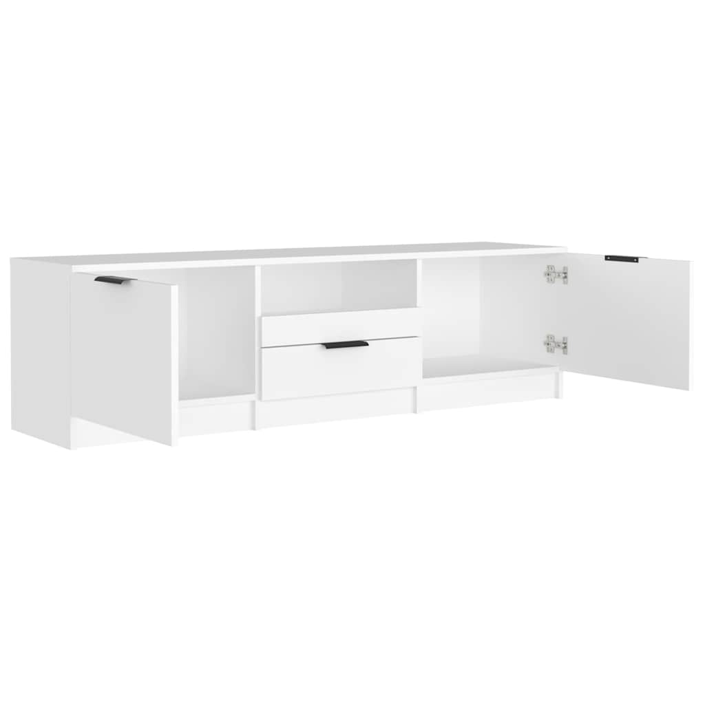 vidaXL TV-Schrank Weiß 140 x 35 x 40 cm Holzwerkstoff