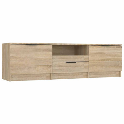 Meuble TV vidaXL chêne Sonoma 140 x 35 x 40 cm en bois d'ingénierie