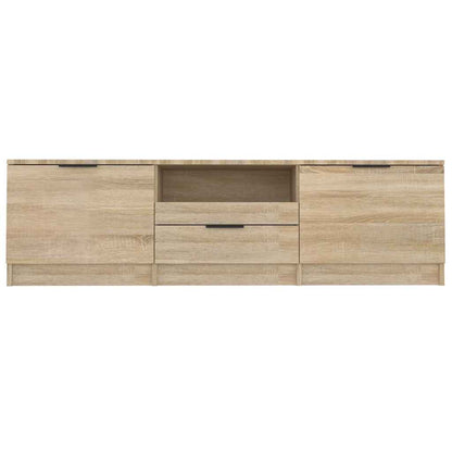 Meuble TV vidaXL chêne Sonoma 140 x 35 x 40 cm en bois d'ingénierie