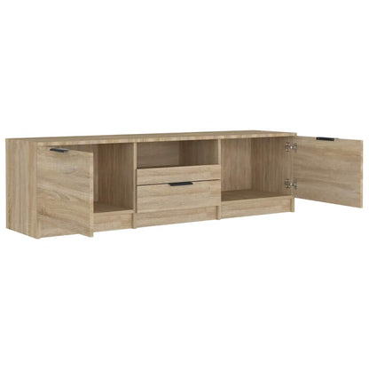 Meuble TV vidaXL chêne Sonoma 140 x 35 x 40 cm en bois d'ingénierie