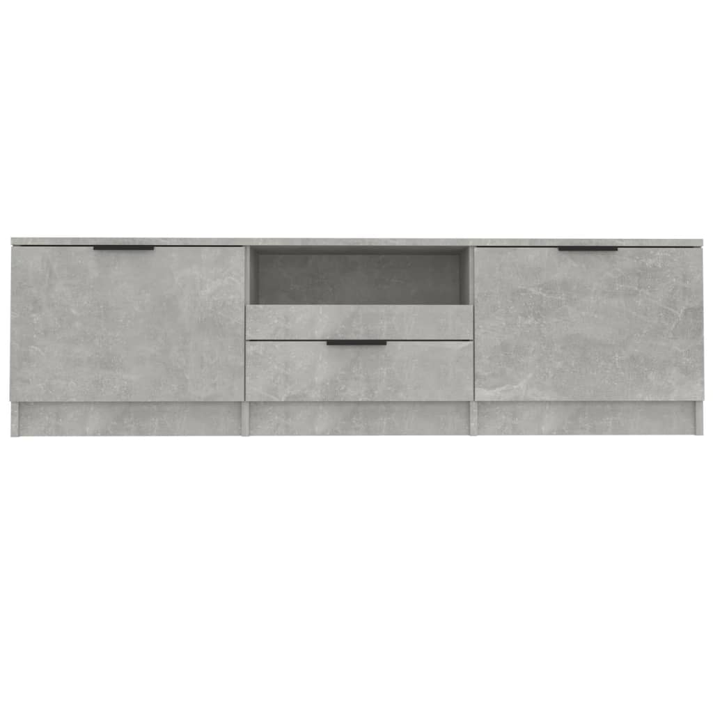 vidaXL TV-Schrank Betongrau 140x35x40 cm Holzwerkstoff