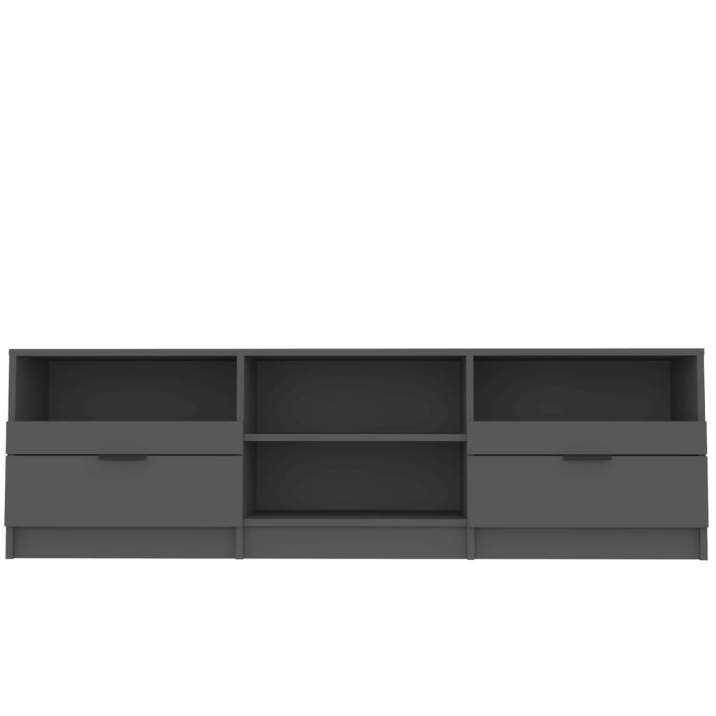 vidaXL TV-Schrank Schwarz 150x33,5x45 cm Holzwerkstoff