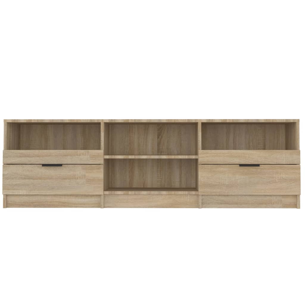vidaXL Meuble TV chêne Sonoma 150x33,5x45 cm Bois d'ingénierie