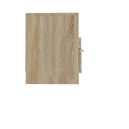 vidaXL Meuble TV chêne Sonoma 150x33,5x45 cm Bois d'ingénierie