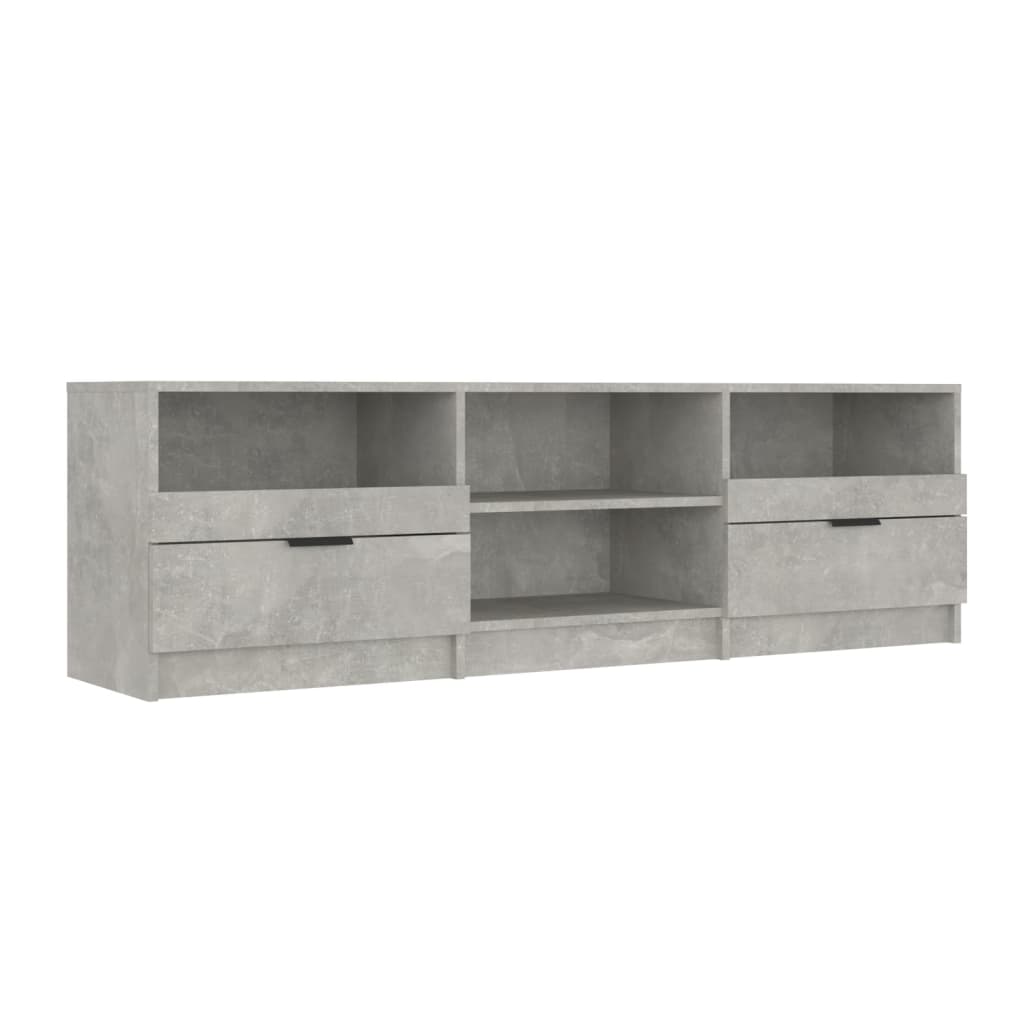 vidaXL TV-Schrank Betongrau 150x33,5x45 cm Holzwerkstoff
