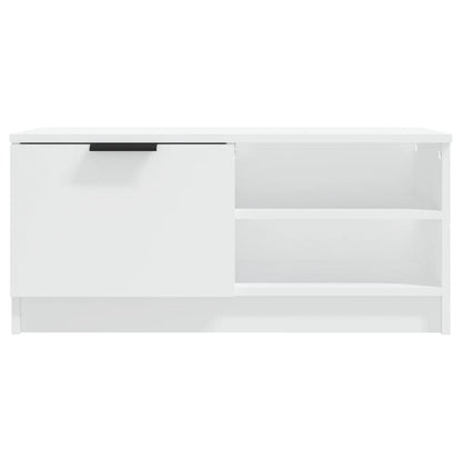 vidaXL Meubles TV 2 pcs Blanc 80x35x36,5 cm Bois d'ingénierie