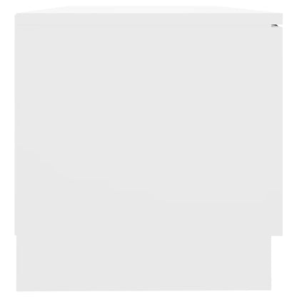 vidaXL Meubles TV 2 pcs Blanc 80x35x36,5 cm Bois d'ingénierie