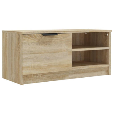 Meuble TV vidaXL chêne Sonoma 80x35x36,5 cm aggloméré