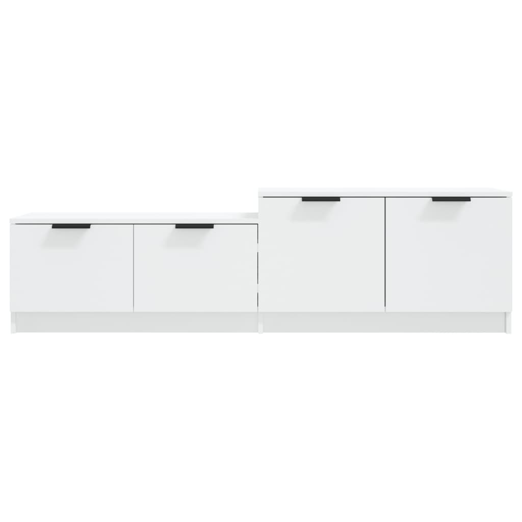 vidaXL TV-Schrank Weiß 158,5x36x45 cm Holzwerkstoff