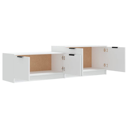 vidaXL TV-Schrank Weiß 158,5x36x45 cm Holzwerkstoff
