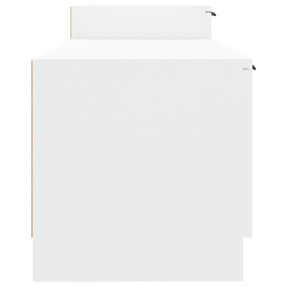 vidaXL TV-Schrank Weiß 158,5x36x45 cm Holzwerkstoff