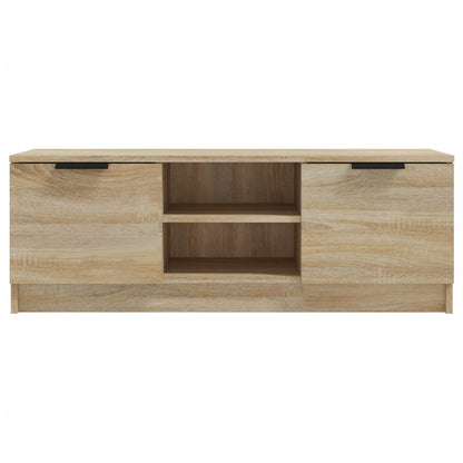 vidaXL Meuble TV chêne Sonoma 102x35x36,5 cm aggloméré
