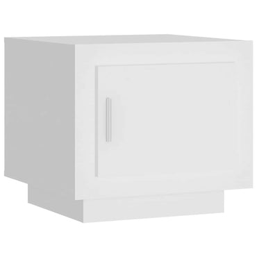 vidaXL Couchtisch Weiß 51x50x45 cm Holzwerkstoff