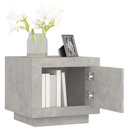 vidaXL Couchtisch Betongrau 51x50x45 cm Holzwerkstoff