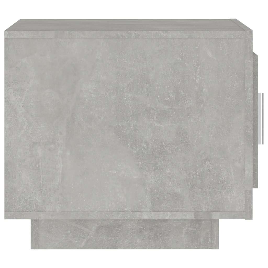 vidaXL Couchtisch Betongrau 51x50x45 cm Holzwerkstoff