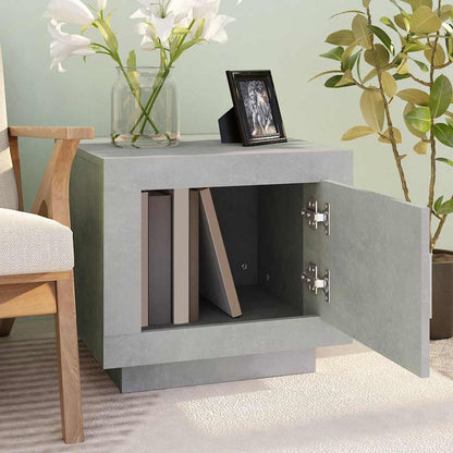 vidaXL Couchtisch Betongrau 51x50x45 cm Holzwerkstoff