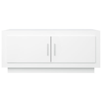 vidaXL Couchtisch Weiß 102x50x45 cm Holzwerkstoff