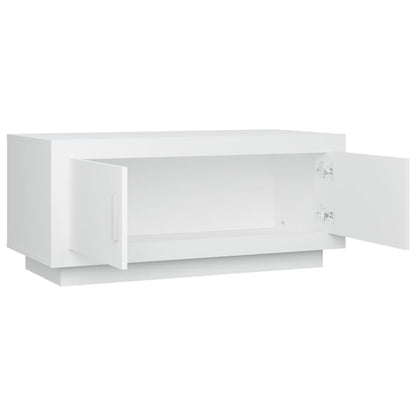 vidaXL Couchtisch Weiß 102x50x45 cm Holzwerkstoff