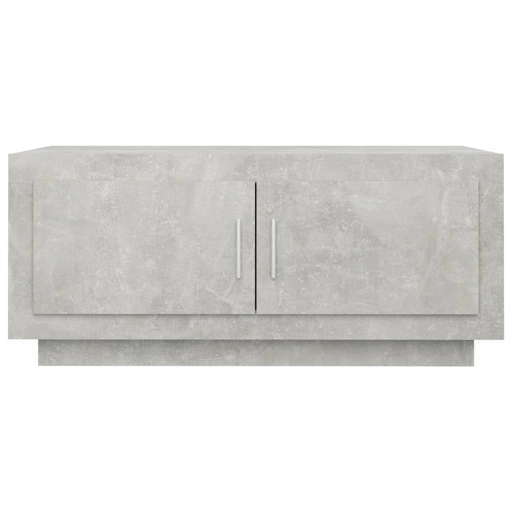 vidaXL Couchtisch Betongrau 102x50x45 cm Holzwerkstoff