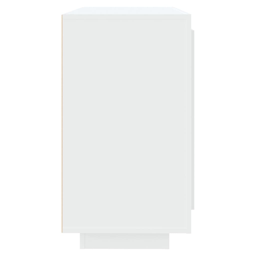 vidaXL Buffet blanc 80x40x75 cm Aggloméré