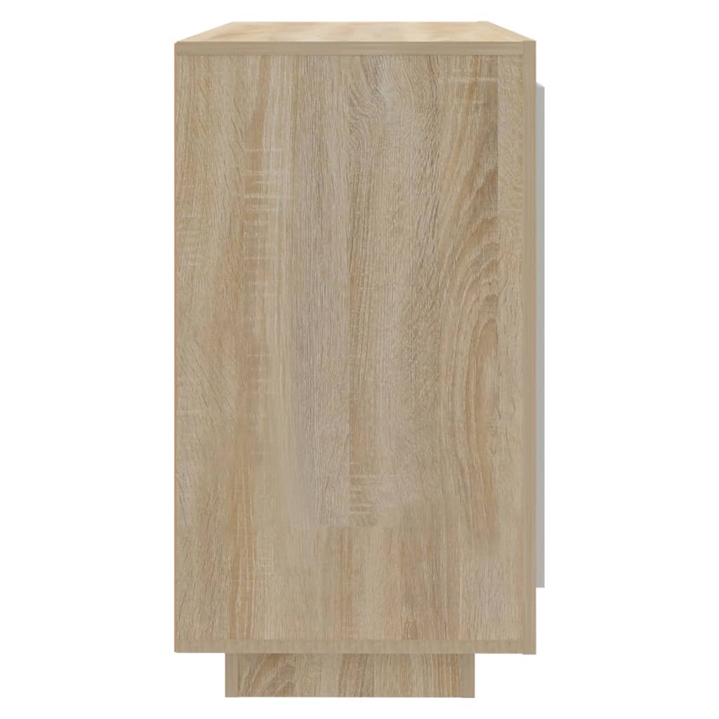 vidaXL Sideboard Sonoma-Eiche 80x40x75 cm Holzwerkstoff
