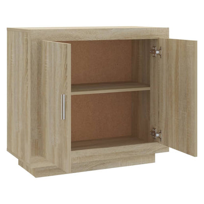 vidaXL Sideboard Sonoma-Eiche 80x40x75 cm Holzwerkstoff