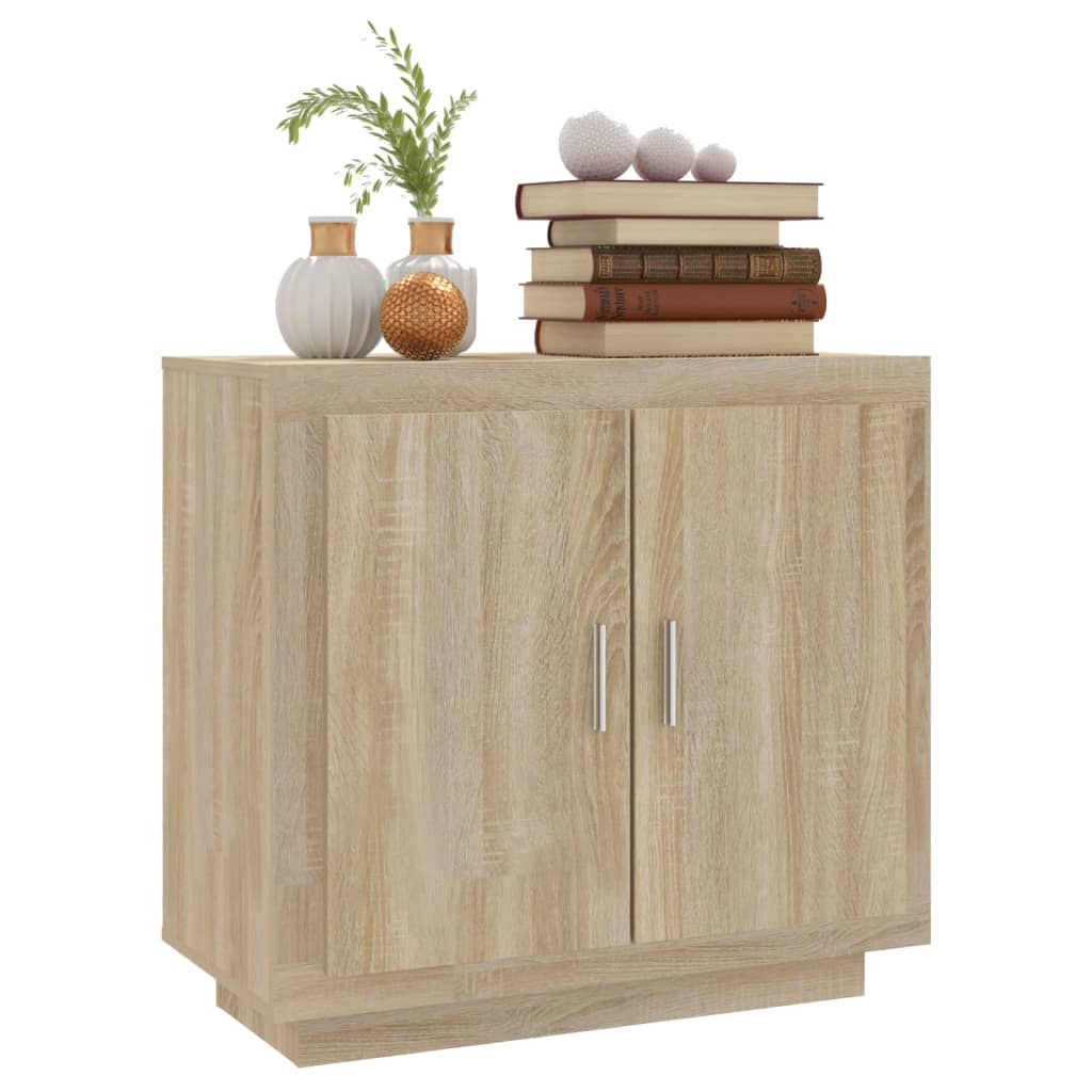 vidaXL Sideboard Sonoma-Eiche 80x40x75 cm Holzwerkstoff