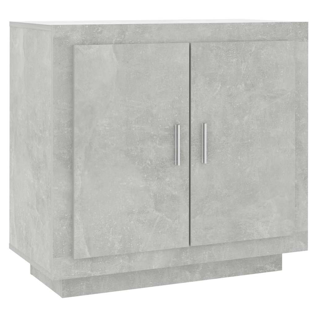vidaXL Sideboard Betongrau 80x40x75 cm Holzwerkstoff