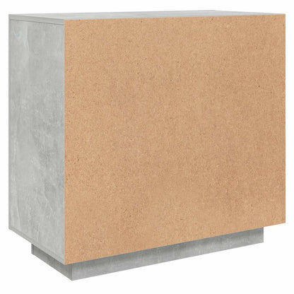 vidaXL Sideboard Betongrau 80x40x75 cm Holzwerkstoff