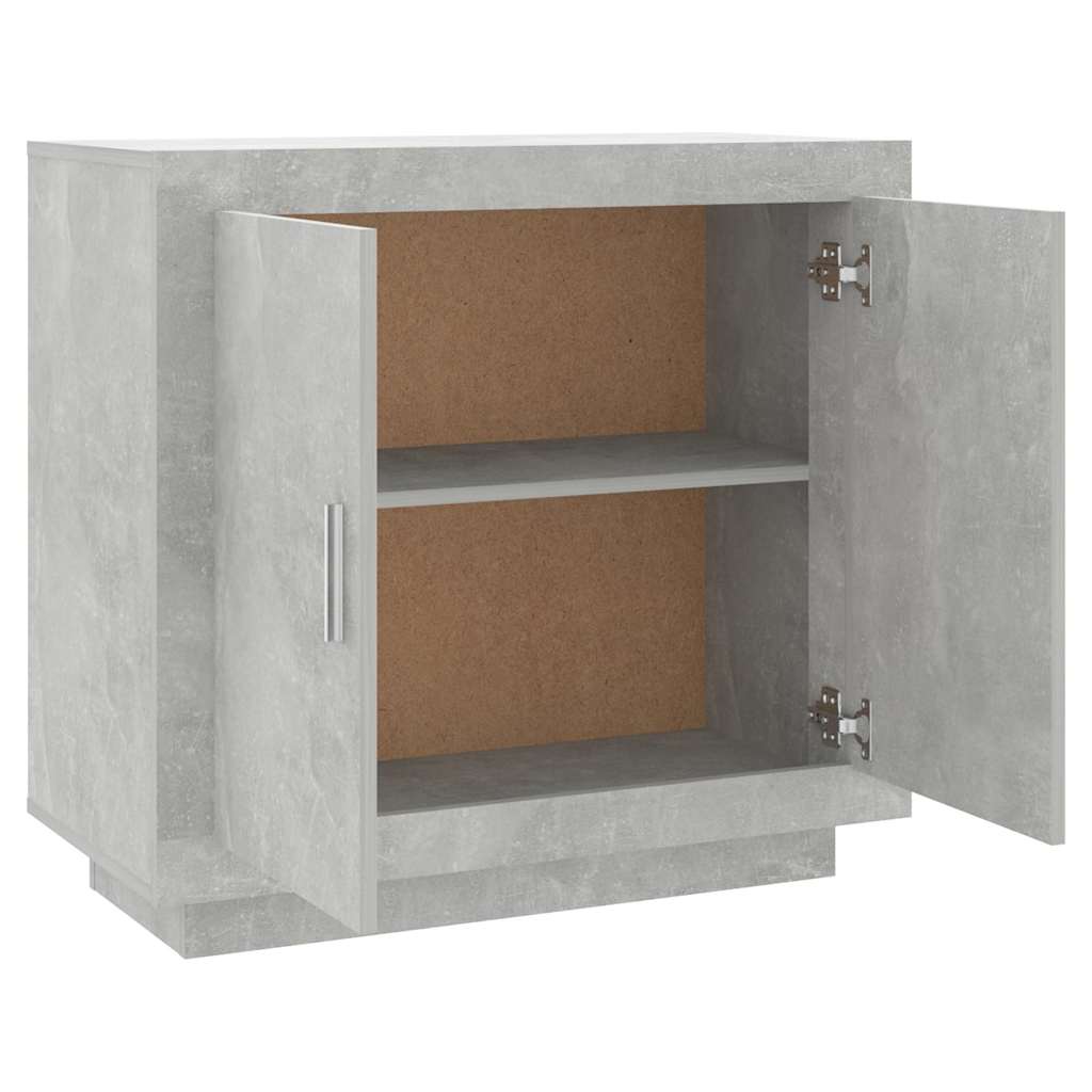 vidaXL Sideboard Betongrau 80x40x75 cm Holzwerkstoff