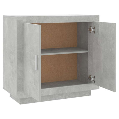 vidaXL Sideboard Betongrau 80x40x75 cm Holzwerkstoff