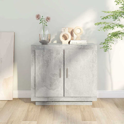 vidaXL Sideboard Betongrau 80x40x75 cm Holzwerkstoff