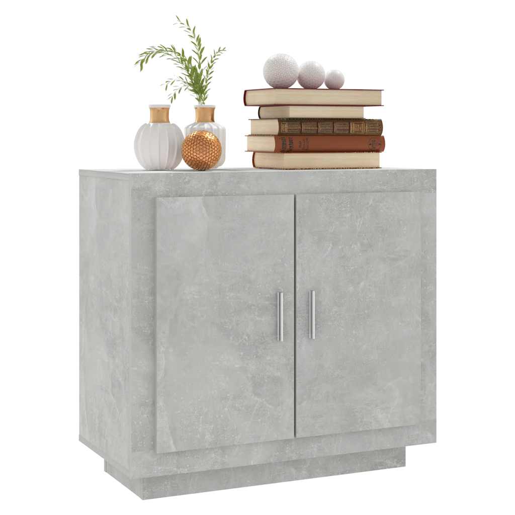 vidaXL Sideboard Betongrau 80x40x75 cm Holzwerkstoff