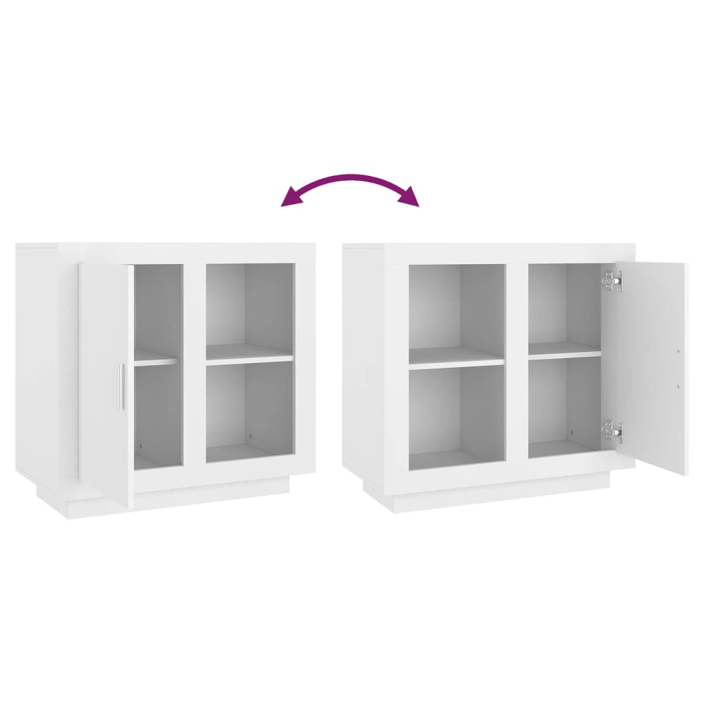 vidaXL Buffet blanc 80x40x75 cm