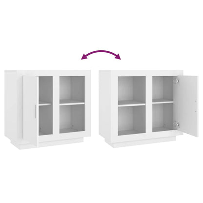 vidaXL Buffet blanc 80x40x75 cm