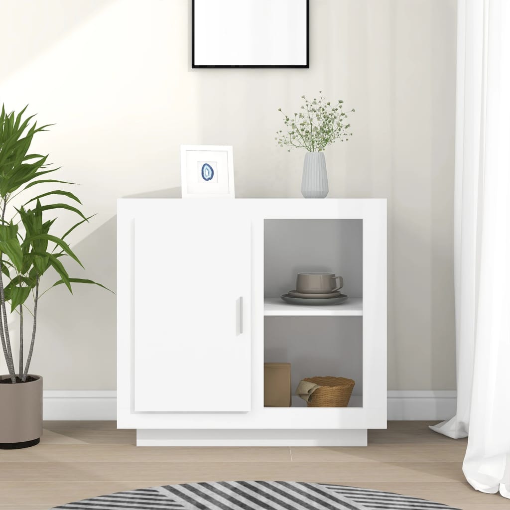 vidaXL Buffet blanc 80x40x75 cm
