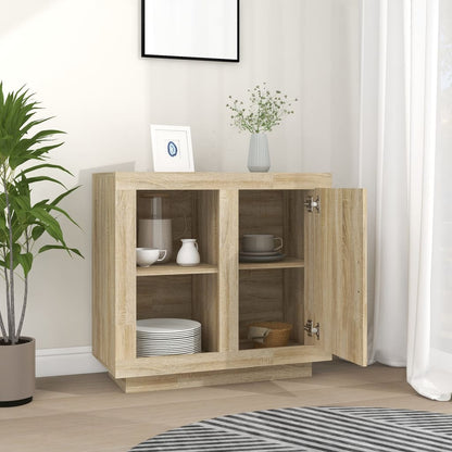 vidaXL Buffet Chêne Sonoma 80x40x75 cm