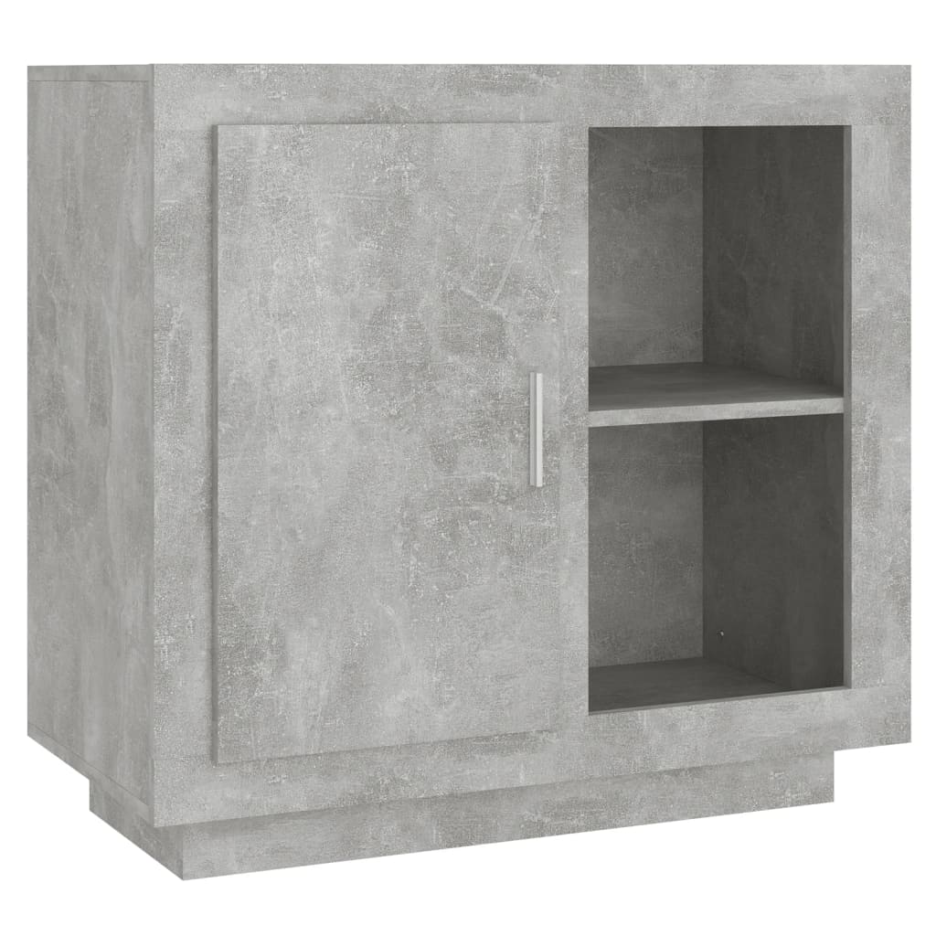 vidaXL Armoirette gris béton 80x40x75 cm