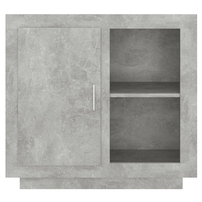 vidaXL Armoirette gris béton 80x40x75 cm