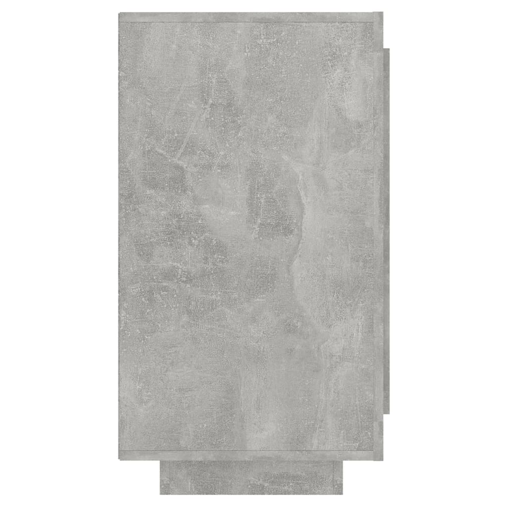 vidaXL Armoirette gris béton 80x40x75 cm