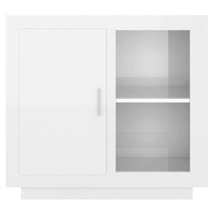 vidaXL Buffet Blanc brillant 80x40x75 cm