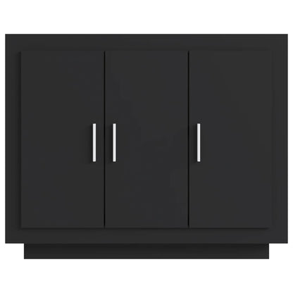 vidaXL Sideboard Schwarz 92x35x75 cm Holzwerkstoff